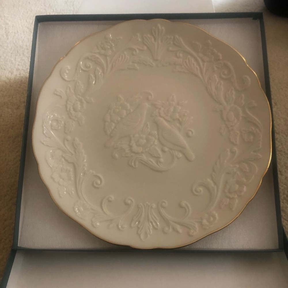 Lenox Anniversary Plate New with Box!